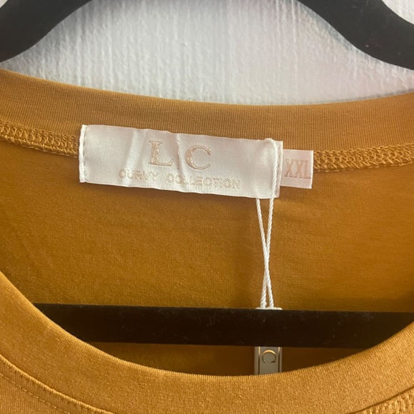 NWT! Lauren Conrad Curvy T-shirt Size XXL - Picture 3 of 5